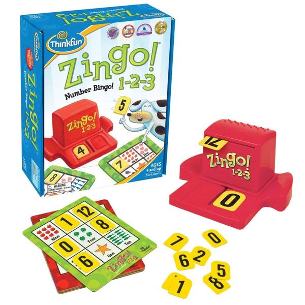 Thinkfun Zingo 1-2-3 Educational Math Game
