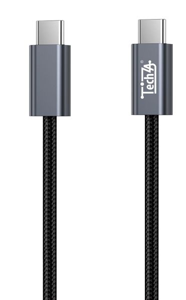 TechZA 240W PD Type-C to Type-C Fast Charging Cable (1m) - TZ-CA42