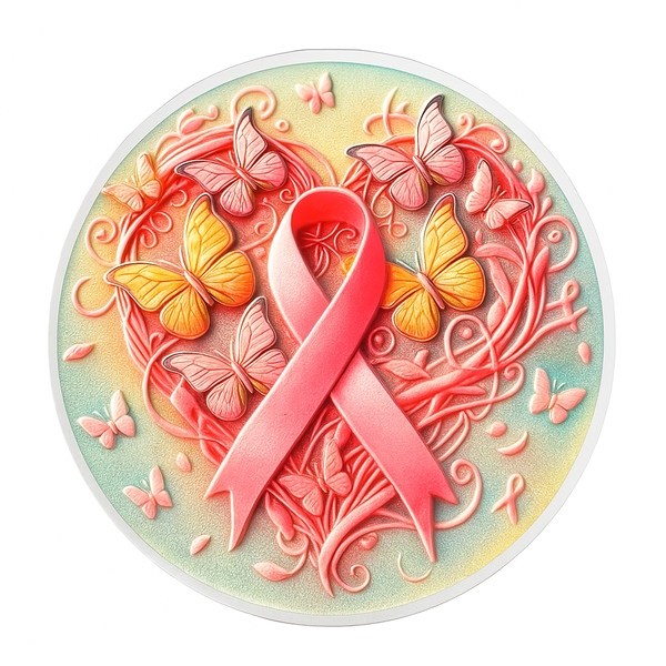 Breast Cancer Awarness Coin