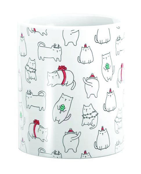 PepperSt Mug - Fat Christmas cats