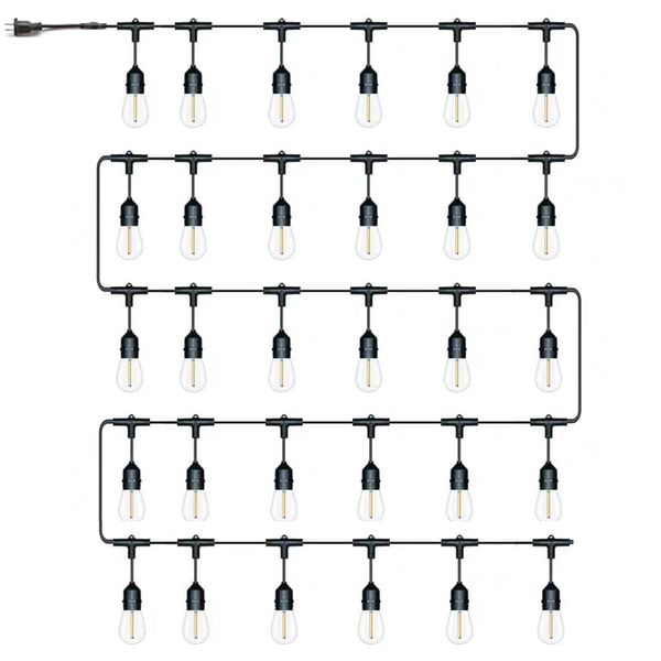 30LED Bulb String Light 15m Garden Light