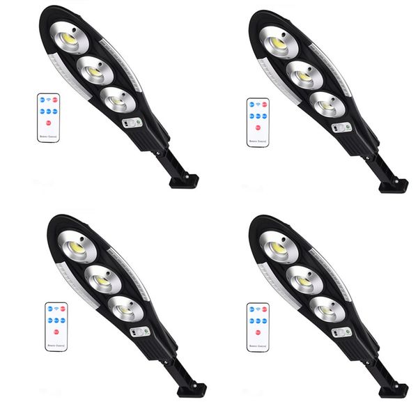 4 Set Of 150W Outdoor Motion Sensor Solar Lamp With Remote JT-XBJ