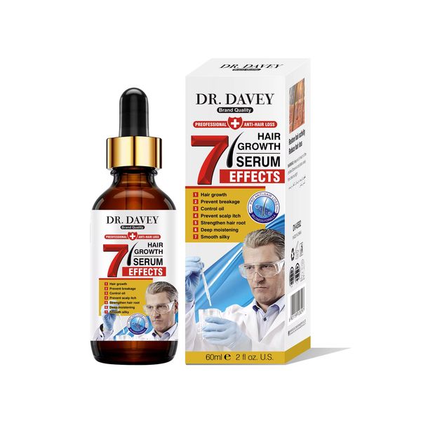 Dr Davey 7 Effects Anti-Hair Loss Anti-Dandruff Hair Growth Oil 60ml