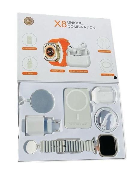 6-in-1 Smartwatch Bundle: All-in-One Wearable Tech