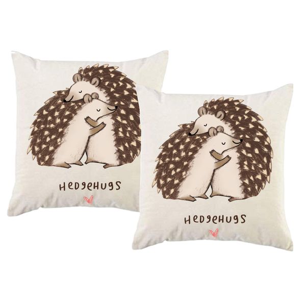 PepperSt – Scatter Cushion Cover Set – Hedgehugs