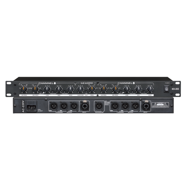 IMIX XO-203 2-Way Stereo/3-Way Mono, Active Crossover