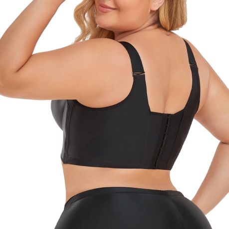Plus size bra Wire-Free bra Full Back Coverage Push-up - Back Smoothing Bra, Shop Today. Get it Tomorrow!