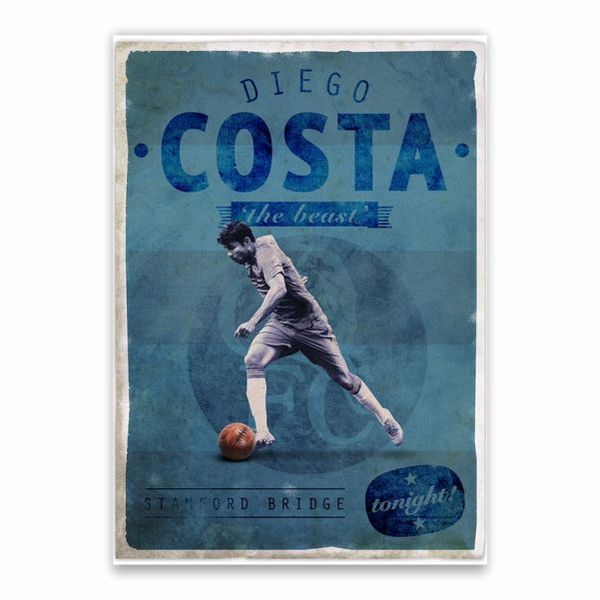 Diego Costa Chelsea Poster - A1