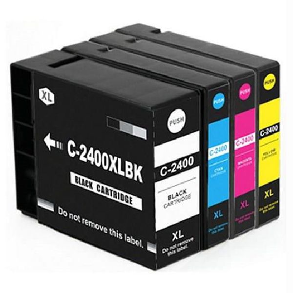 PGI2400 XL Black / Yellow / Cyan / Magenta - Canon Compatible Ink Cartridge