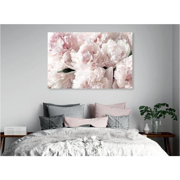 Pale Pink Peony Canvas - 150 x 100cm (Landscape)