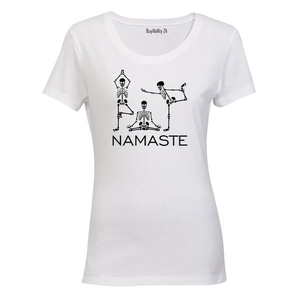 Namaste - Skeletons - Ladies - T-Shirt
