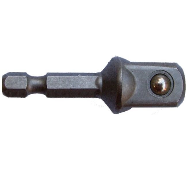 Tork Craft - Socket Adaptor 1/4"M Sq x 75mm 1/4"M Hex Shank Bulk - 3 Pack