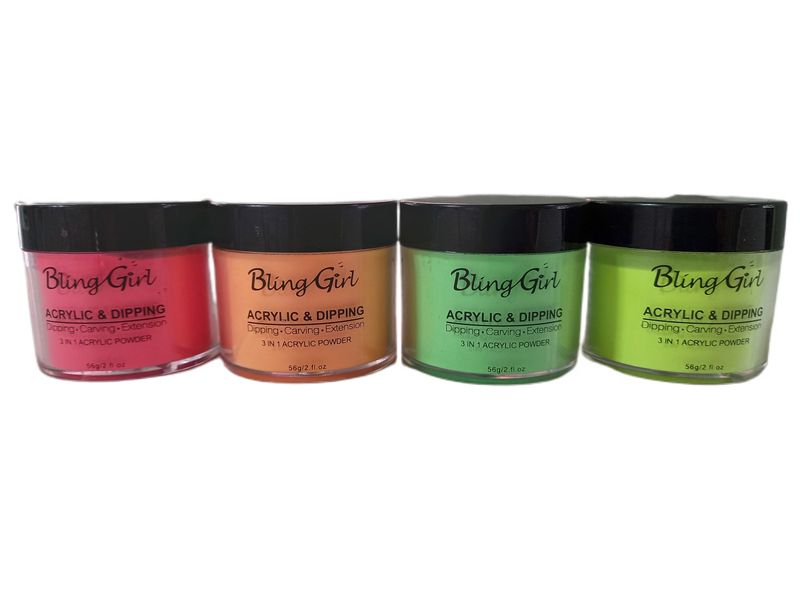 Acrylic Powder Set- Summer Blend - 4 X 56G Pods