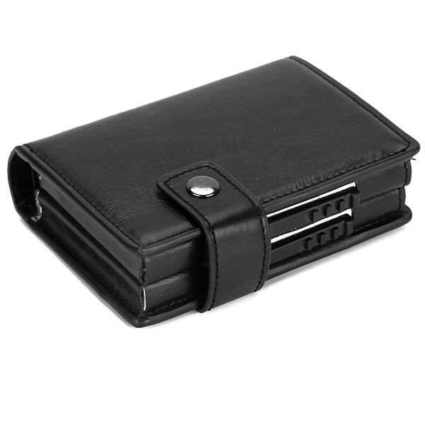 RFID Dual Card Pop-up Folding Wallet
