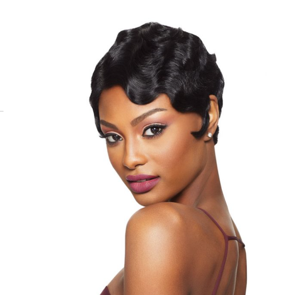 100% Virgin Remi Unprocessed Human Hair wig Brazilian Pixie Nature