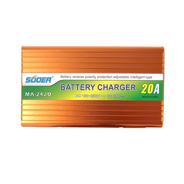 24V 20A AGM/GEL 3-Phase Intelligent Charger Smart Battery Charger
