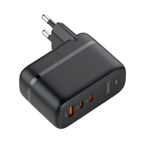 65W GaN Super Fast Charger - 3-Port PD 3.0 &amp; QC 3.0 Adapter- LDNIO- Q366