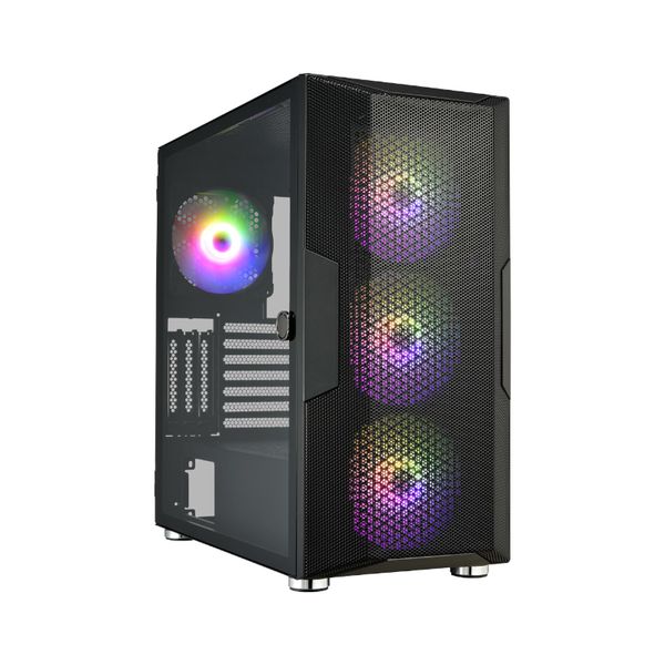 FSP CUT592 E-ATX Full Tower Tempered Glass side panel - Black