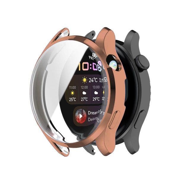 Full Coverage, Bumper, TPU Protective Case Compatible with Huawei Watch Fit