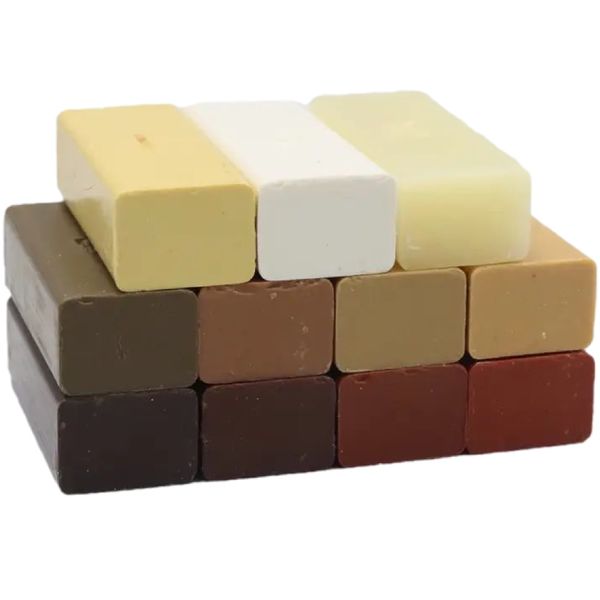 Craft Decor Laminate Hardwood Floor Quick Drying Wax Repair Sticks 11 Piece