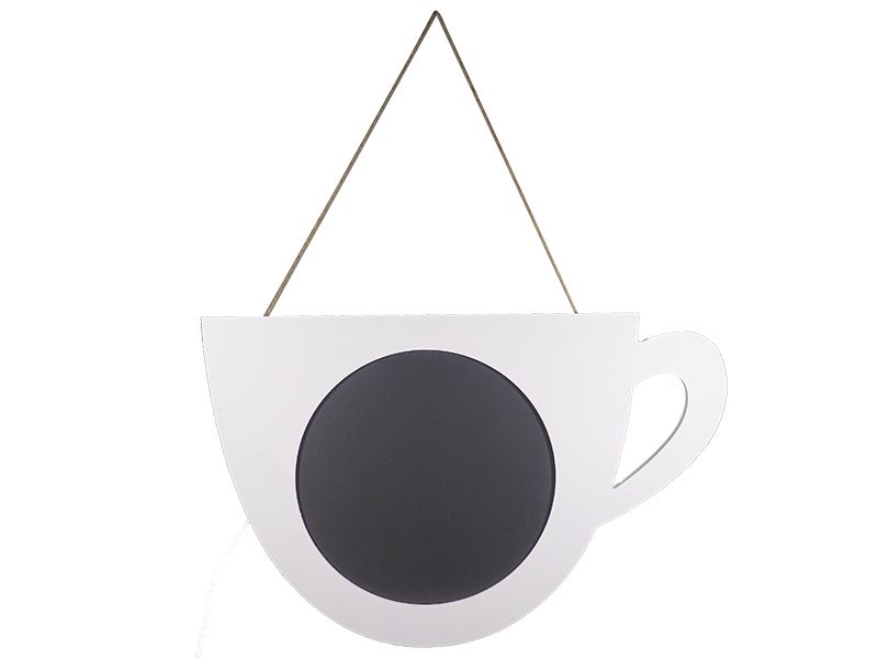 Baytiques - Hanging Cup Memo Board White 40cmx25cmx2cm