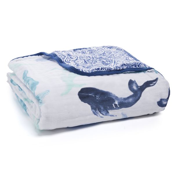 Aden + Anais Cotton Dream Blanket - Seafaring