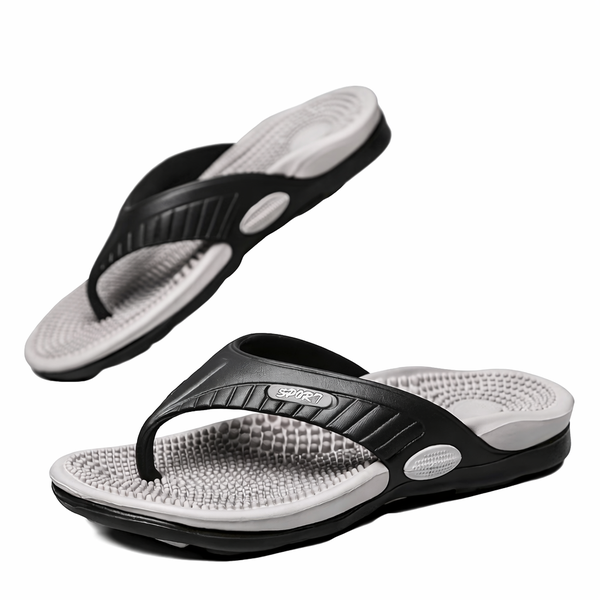 Orthopedic Massage Flip-Flops with Arch Support for Foot Pain Relief