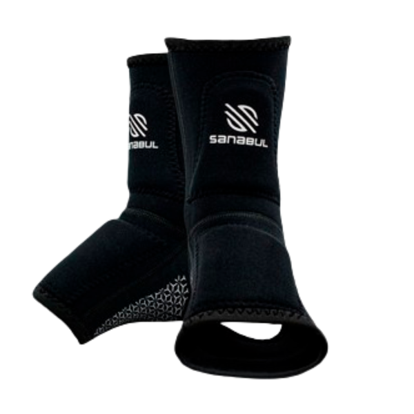 Sanabul Essential Gel Ankle Wraps - Pair - MMA &amp; Kickboxing