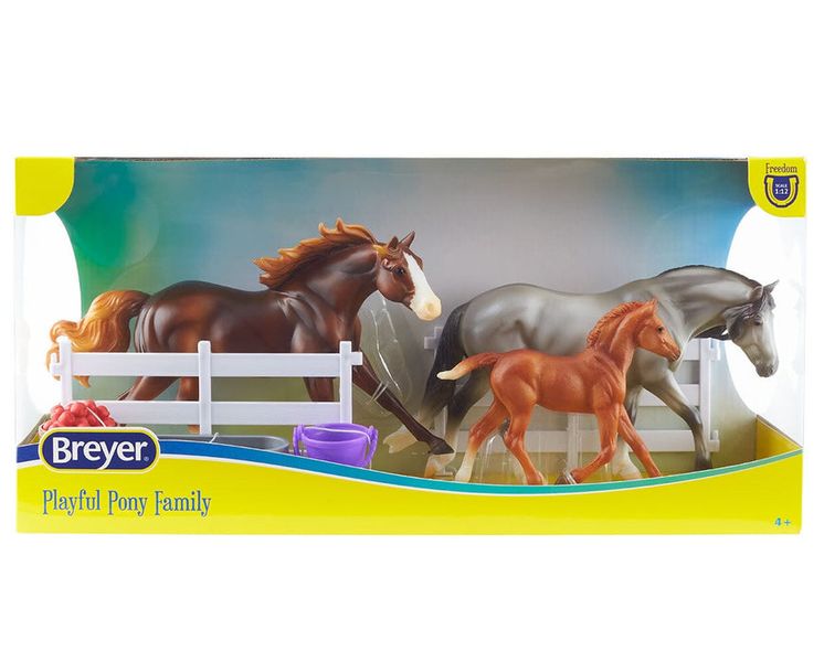 Breyer Playful Pony Family