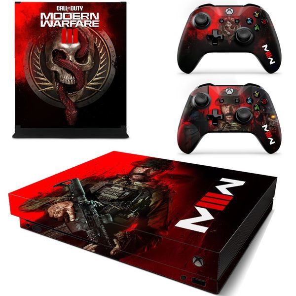 Decal Skin Compatible with Xbox One X - Modern Warfare III (Decal Only)
