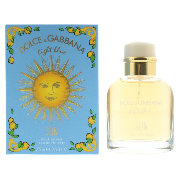 Dolce &amp; Gabbana Light Blue Sun Pour Homme EDT 75ml (Parallel Import)