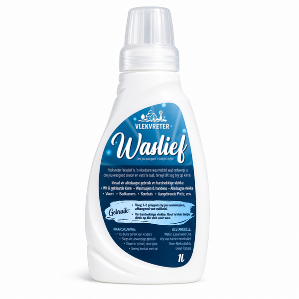 Vlevreter Waslief Liquid Laundry Detergent 1l - Tough on Stains