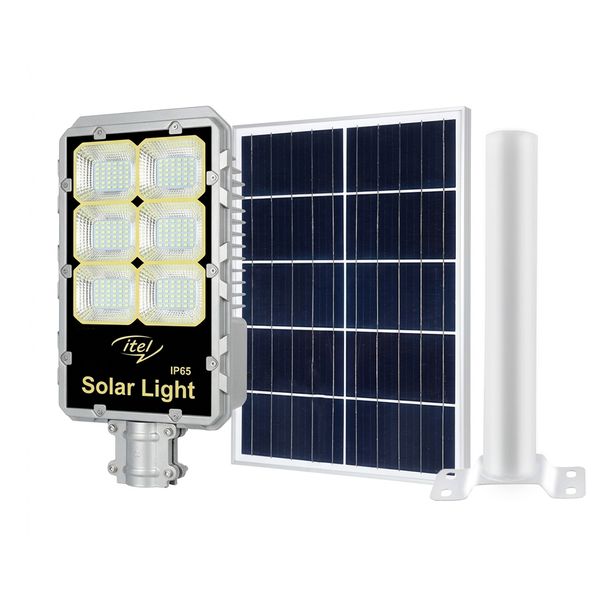 Itel 300W Solar Street Light with Panel - Outdoor Security Light
