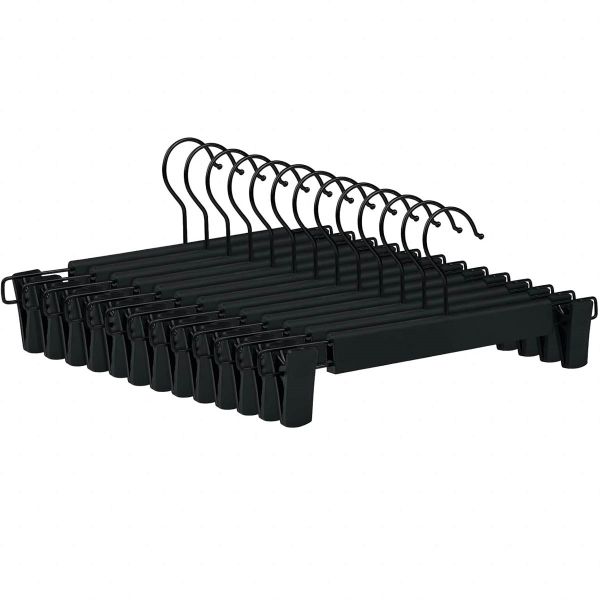 10 Pack Trouser Hangers, Trouser Hangers, Space Saving Non-Slip Hangers