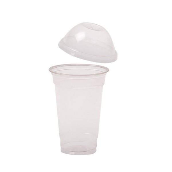 Picnic Cups with Dome Lid - 4 Pack