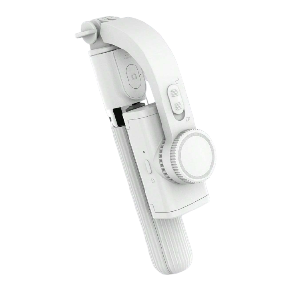 L08 - 360 Anti-Shake Gimbal Selfie Stick With A Wireless Remote - White