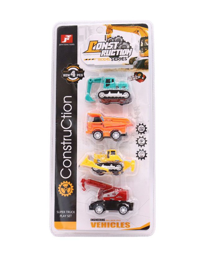 Friction Construction Toy Trucks Push & Pull Play Set 4 Piece Shop Today. Get it Tomorrow