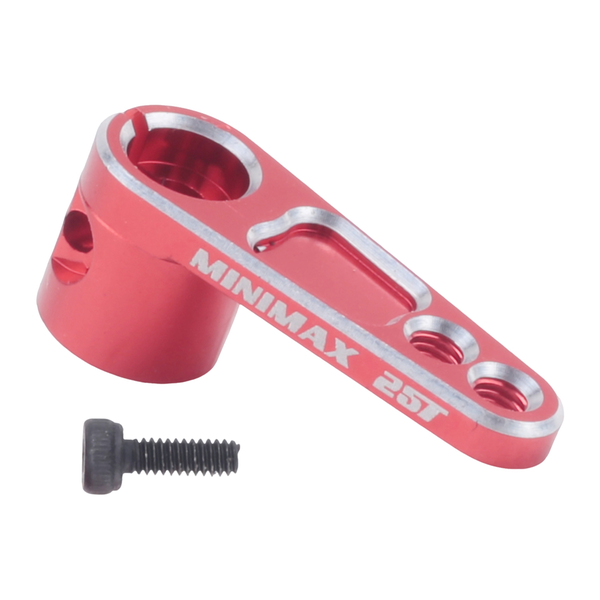 Cnc Aluminum 25T Servo Horn Steering Arms for TRX4 RC,Red