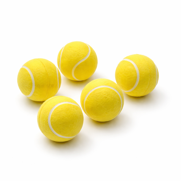 5 Pack Mini Balls 4cm - Yellow