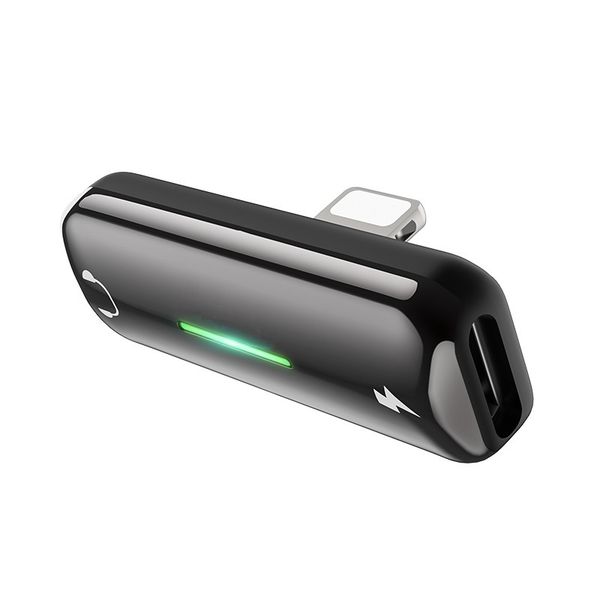 LPS Dual 8 Pin 2 In 1 Earphone Jack Splitter Audio Converter AppleHeadphone