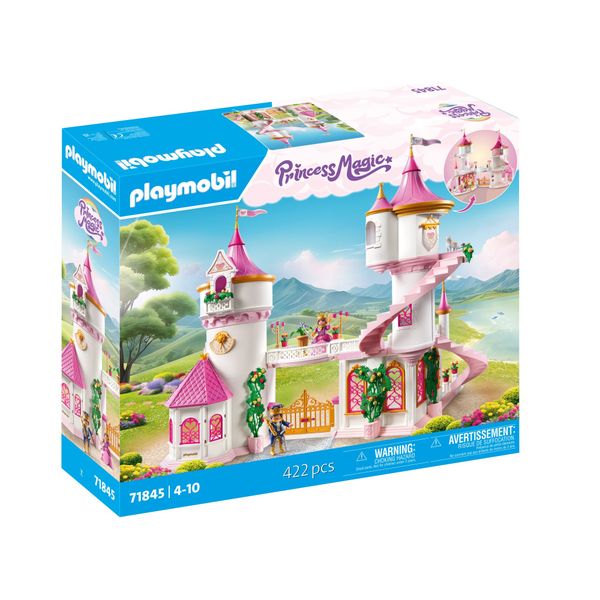 Playmobil Princess Magic - Princess Castle with Royal Coup Set - 421 Piece