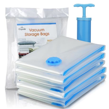 Buy Wolblix Vacuum Storage Sealer Bags (2 Jumbo/2 Large/2 Medium/2