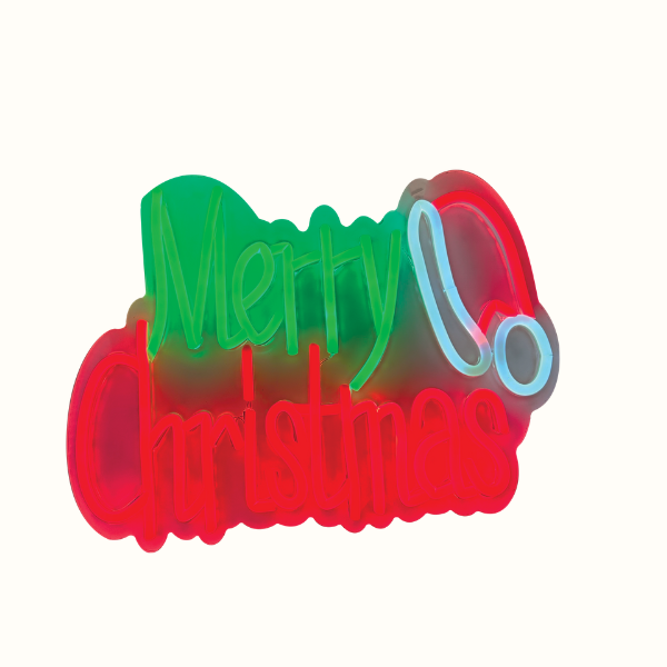 Merry Christmas Neon Ligth
