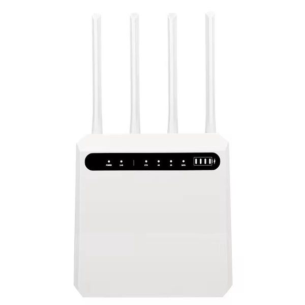Rechargeable 600Mbps 4G LTE WiFi Router-All SIM Supports-4000mAh Battery-GC