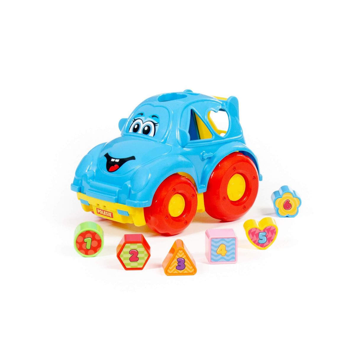 Polesie Shape Sorter Car with Geometric Shapes Shop Today. Get it