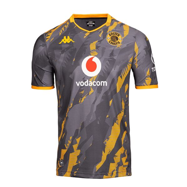 Kappa Youth Kaizer Chiefs 25/26 Away Jersey - Yellow