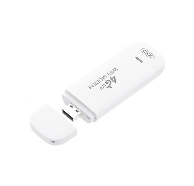 XO CF19 Portable Wifi Transmitter 4G USB Modem With Wifi Hotspot White