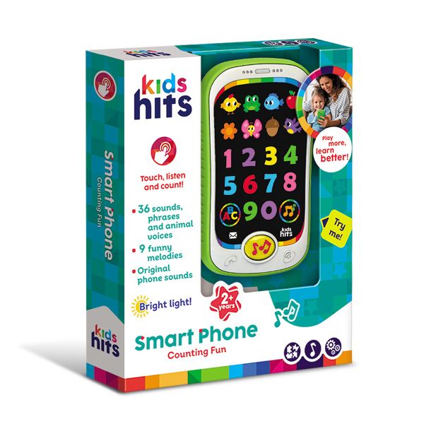 Kids Hits Smart Phone Counting Fun