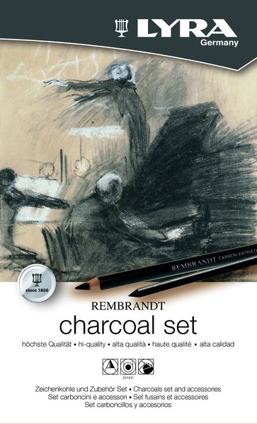 Lyra Rembrandt Charcoal Set box S11
