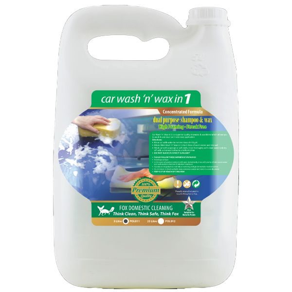 Car Wash &amp; Wax - 5L